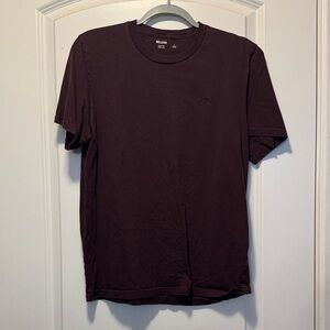 Hollister Deep Brown Short Sleeve Tee